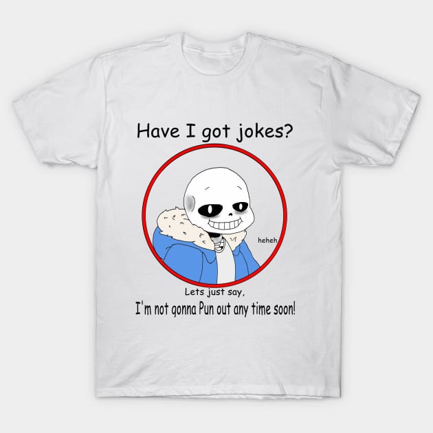 Having Pun with Sans T-Shirt by Dogman00